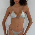 Silver Triangle Top